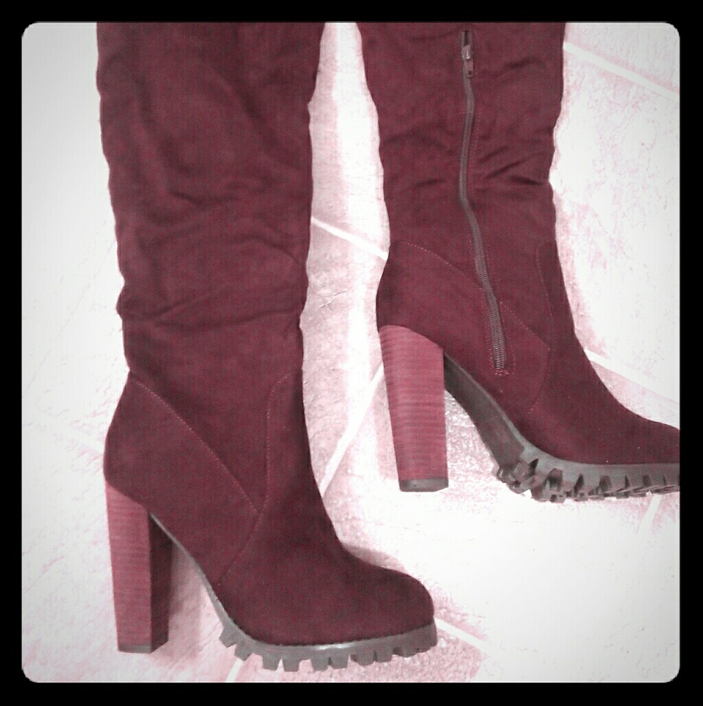 Thigh high boots